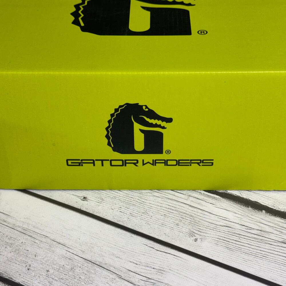 Gator Wader Camp Boots | Womens - Leopard/Aqua Size 9 - Picture 5 of 8
